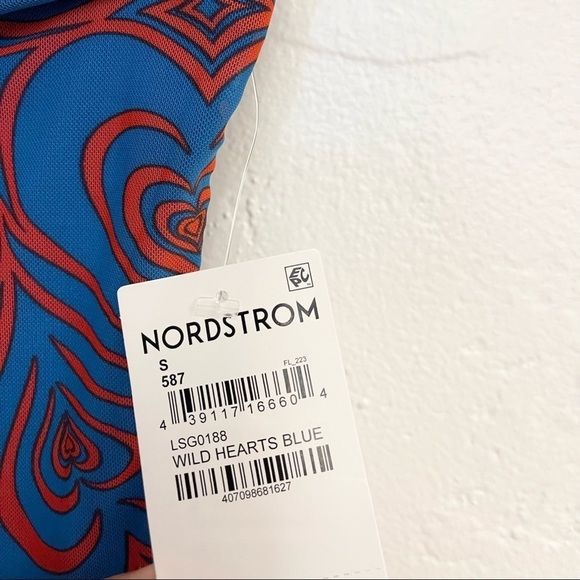 Lisa Says Gah Este Mini Dress Wild Hearts Blue - Picture 3 of 5